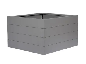 Bloembak Modulair Taupe - 56 cm hoog