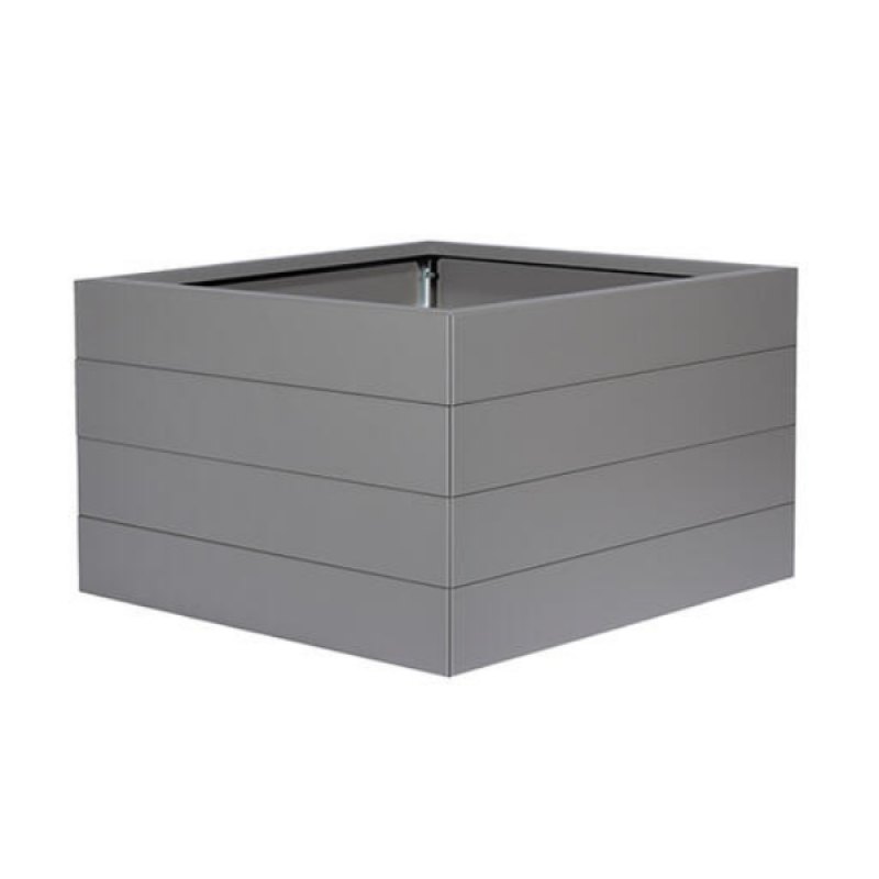 Bloembak Modulair Taupe - 56 cm hoog