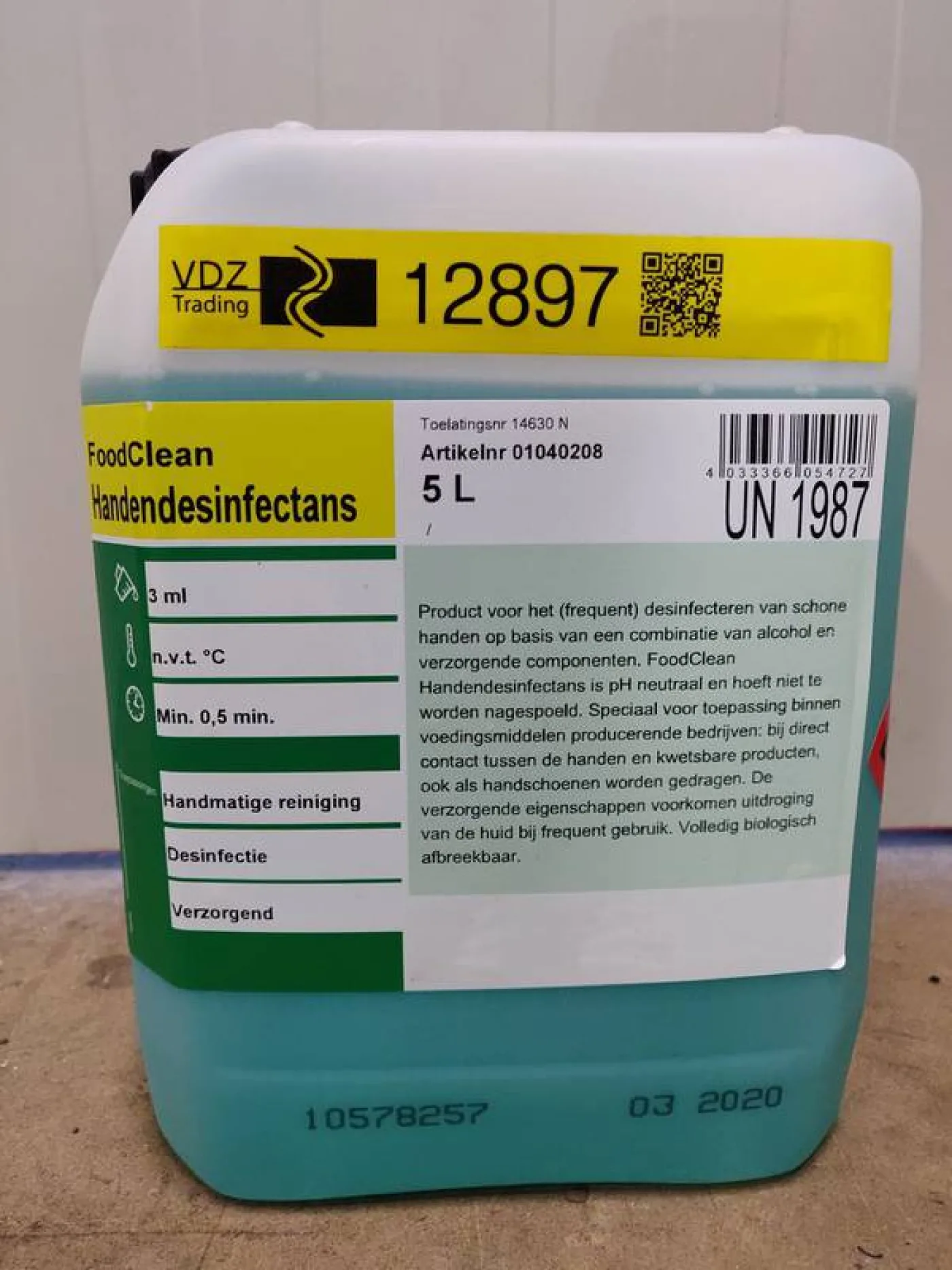 Hand desinfection - Foodclean Handdesinfectans - 2