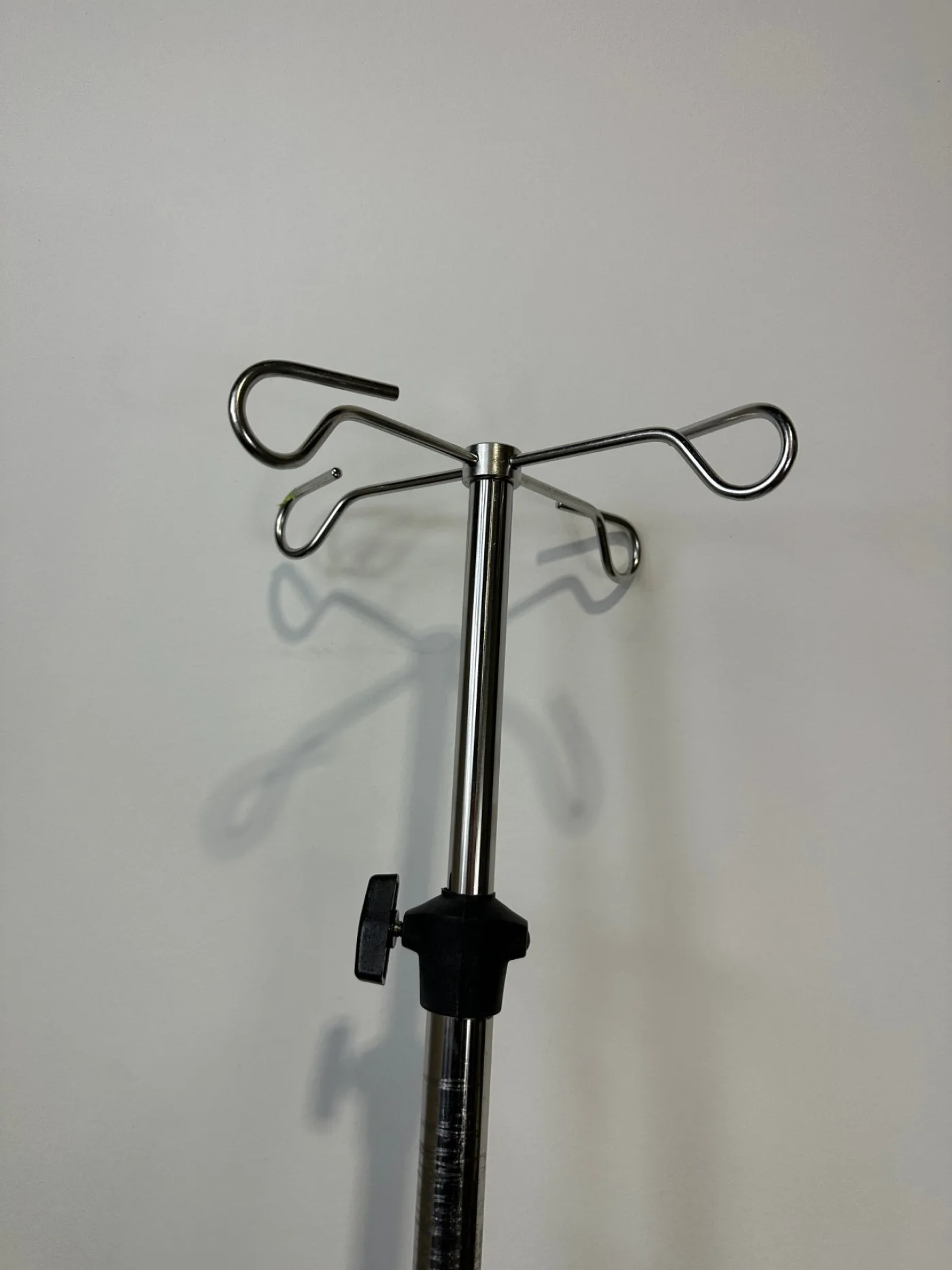 Infusionsständer für Standardschiene Edelstahl - 3