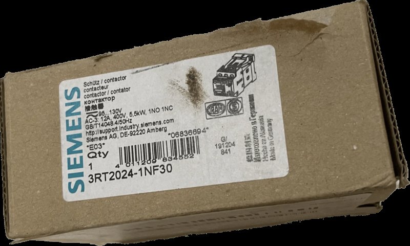 Siemens Leistungsschütz 3RT2024-1NF30