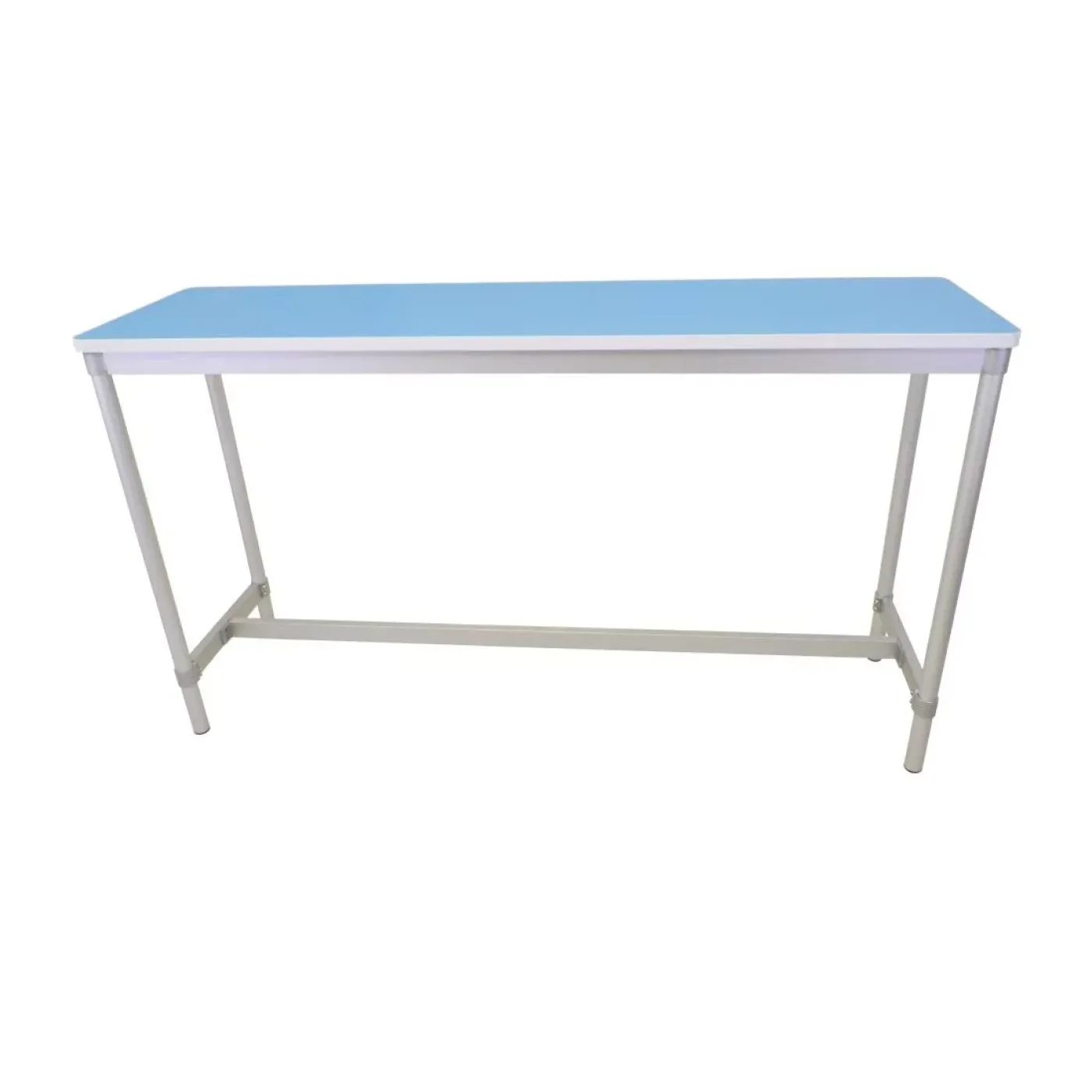 Gopak Enviro Indoor Pastel Blue Rectangle Poseur Table 1200mm - islandcatering - 2