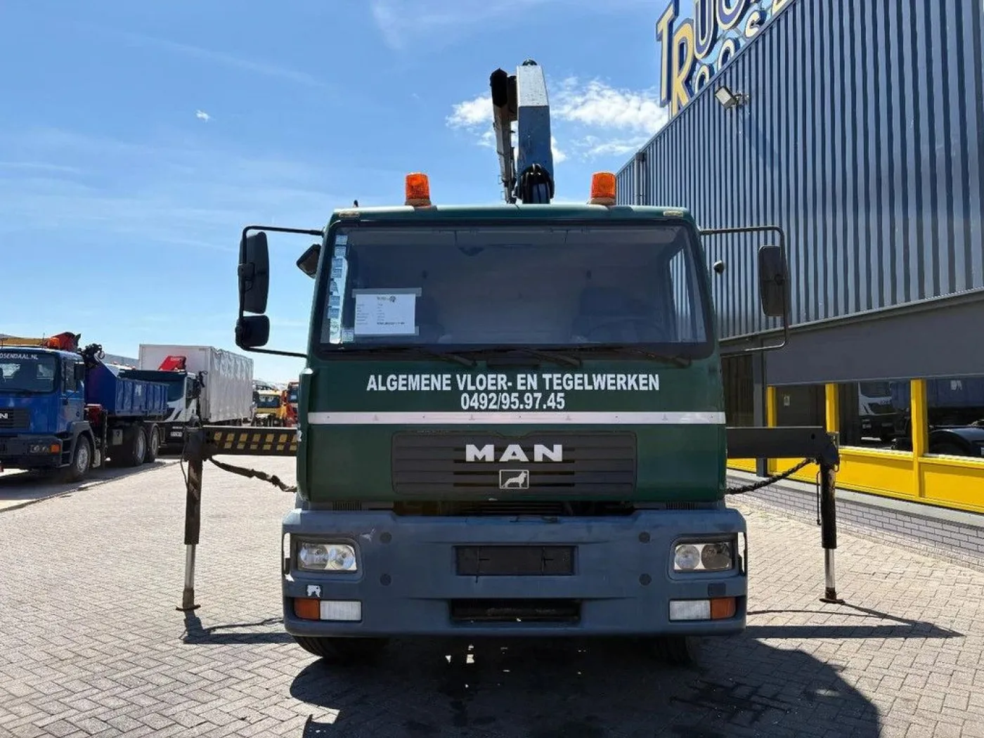 MAN Le 220 B + Palfinger PK 14080 - 3X Ext + Hook Arm System - 6
