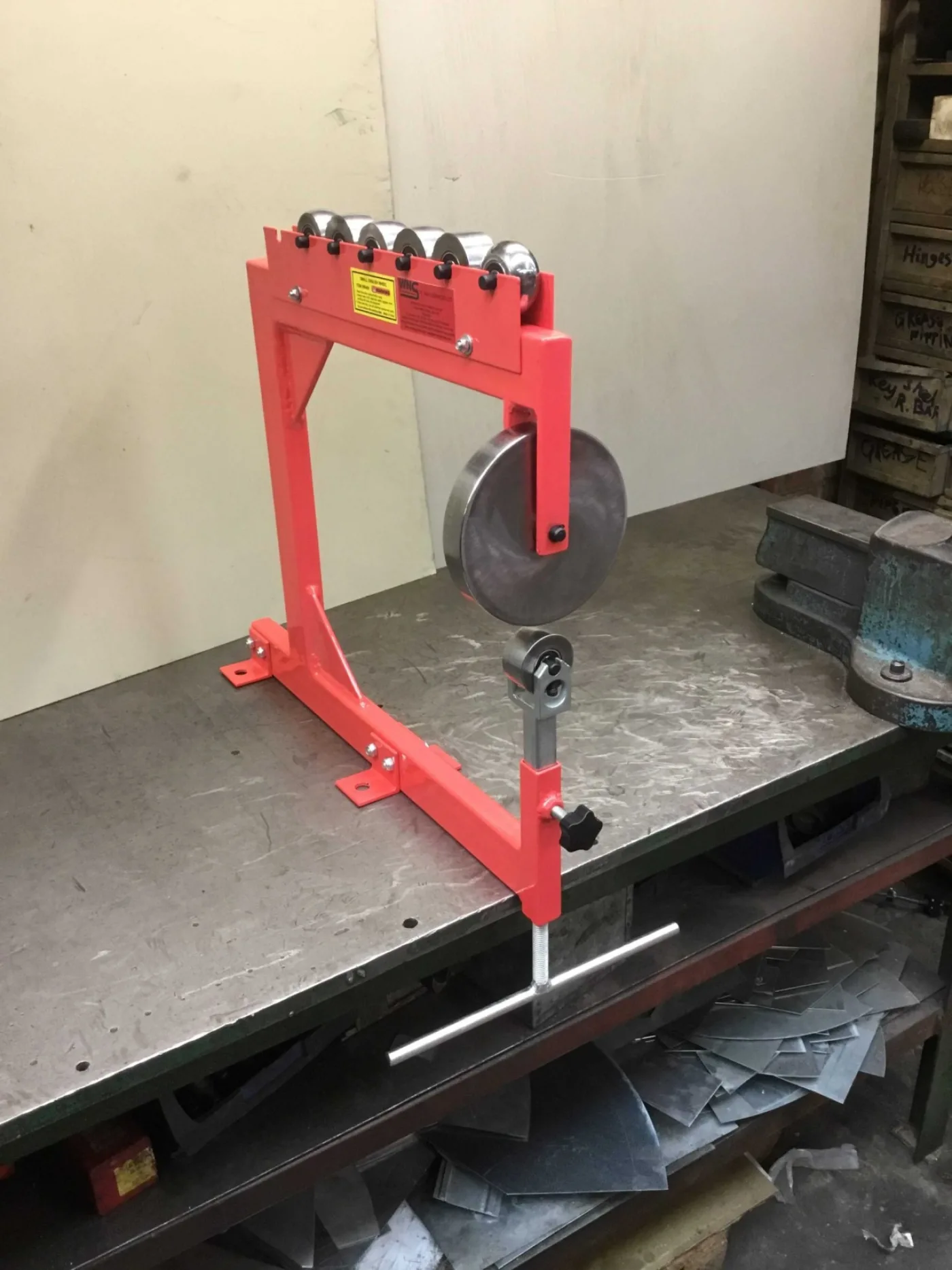 WNS English Wheeling Machine 400mm - WNS - W. Neal Services Ltd - 5