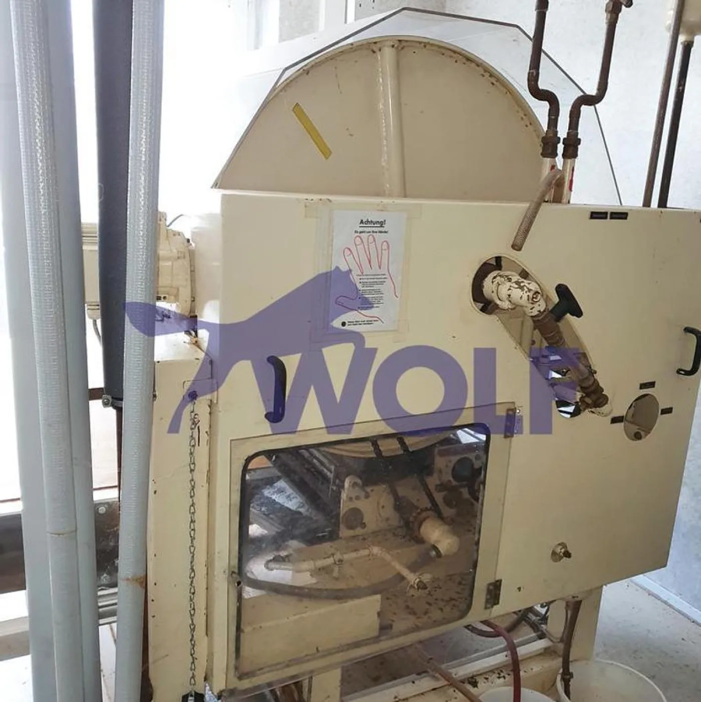 Form und Kühlwalze WOLF - Type 1250 - 2