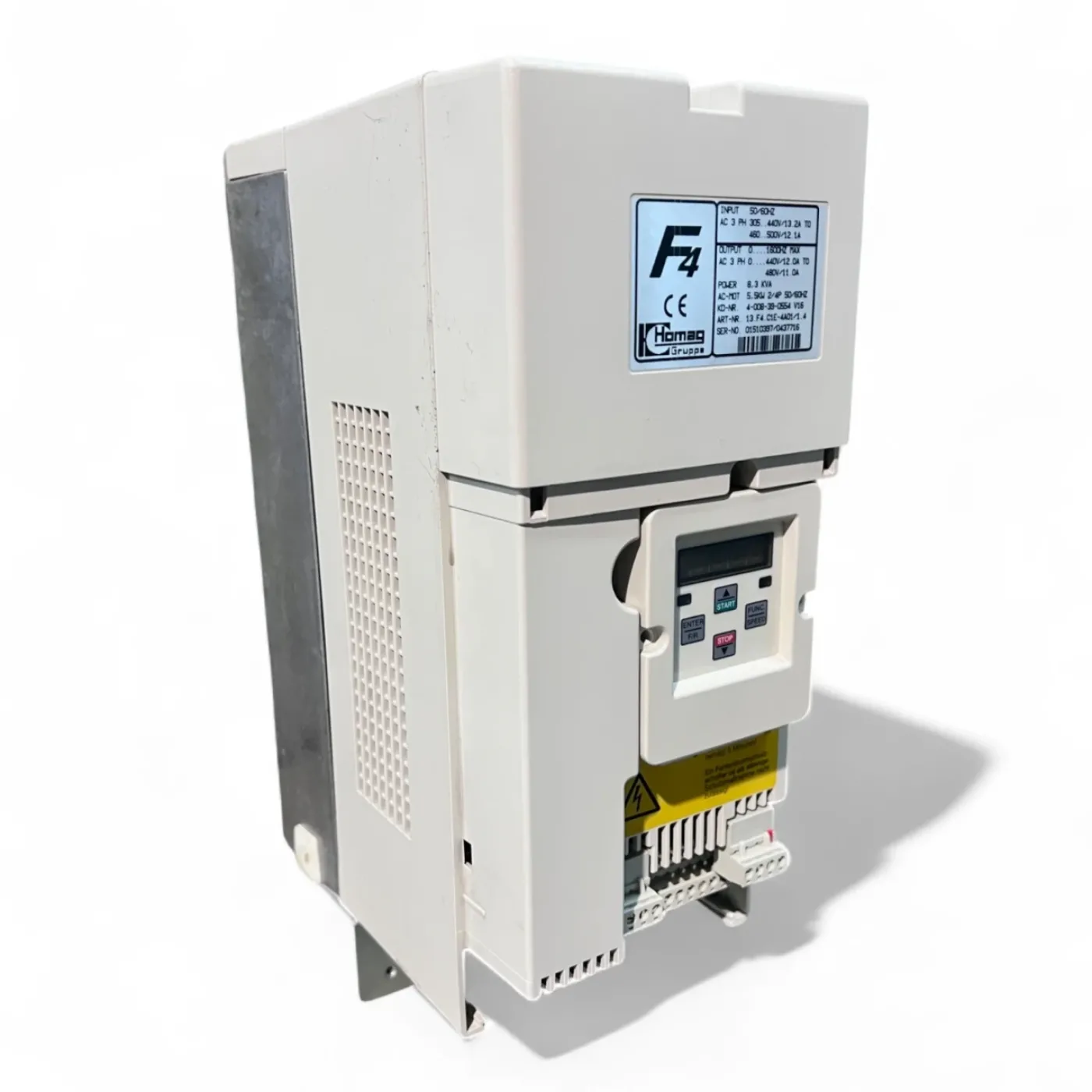 HOMAG KEB Frequenzumrichter COMBIVERT F4 13.F4.C1E-4A01.1/4 für 5,5 kW 400 V 50/60 Hz 4-008-39-0554 V16 - 2