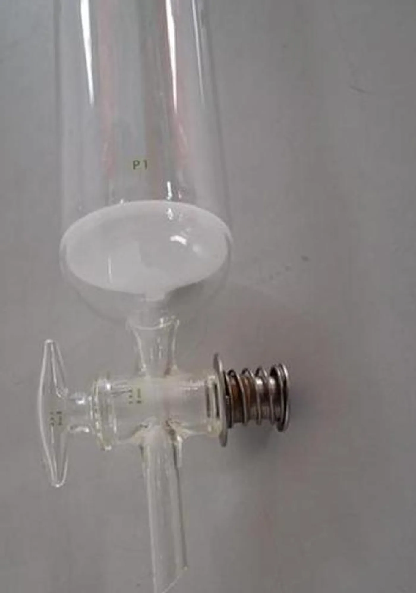 GlasKeller Labor-Glasapparatur bestehend aus Glasvorlage/Behälter mit Normschliff 45/40 - 4