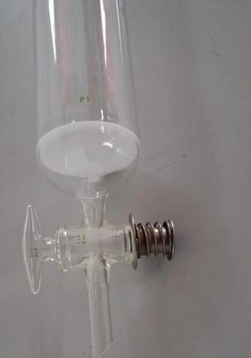 GlasKeller Labor-Glasapparatur bestehend aus Glasvorlage/Behälter mit Normschliff 45/40