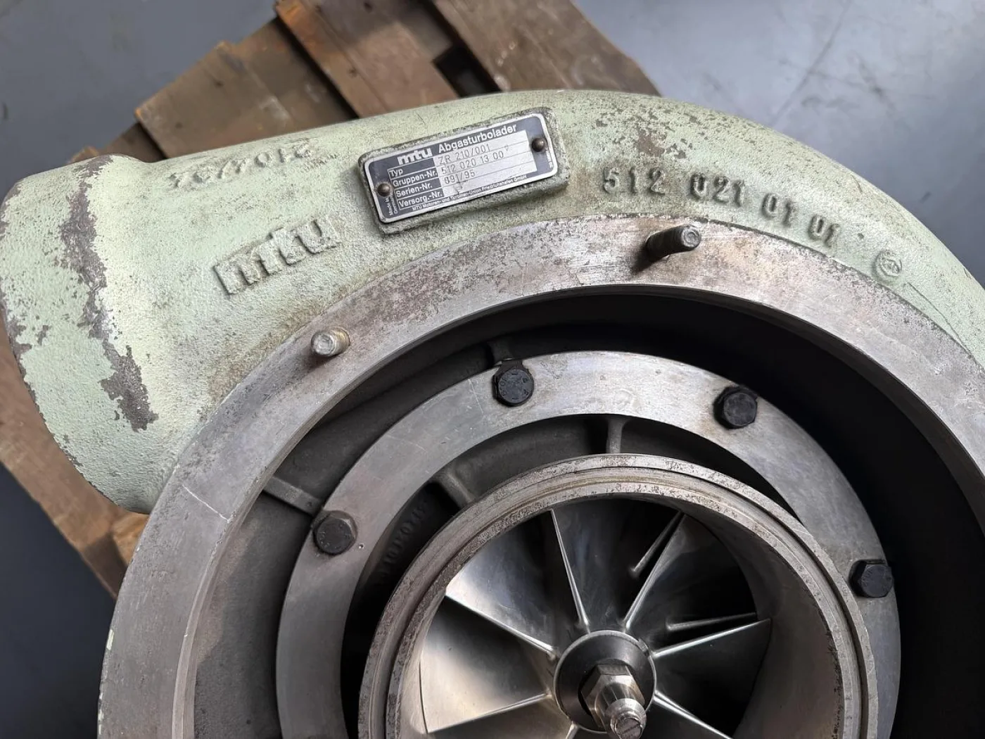 MTU ZR210/001 TURBOCHARGER - 4
