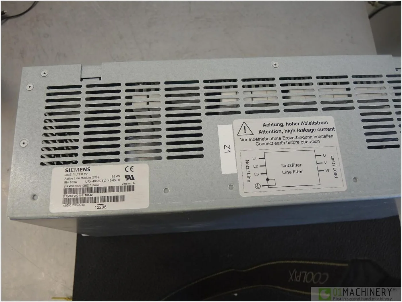 SIEMENS 6SL3000-OBE25-5AA0 AI3159 - 2