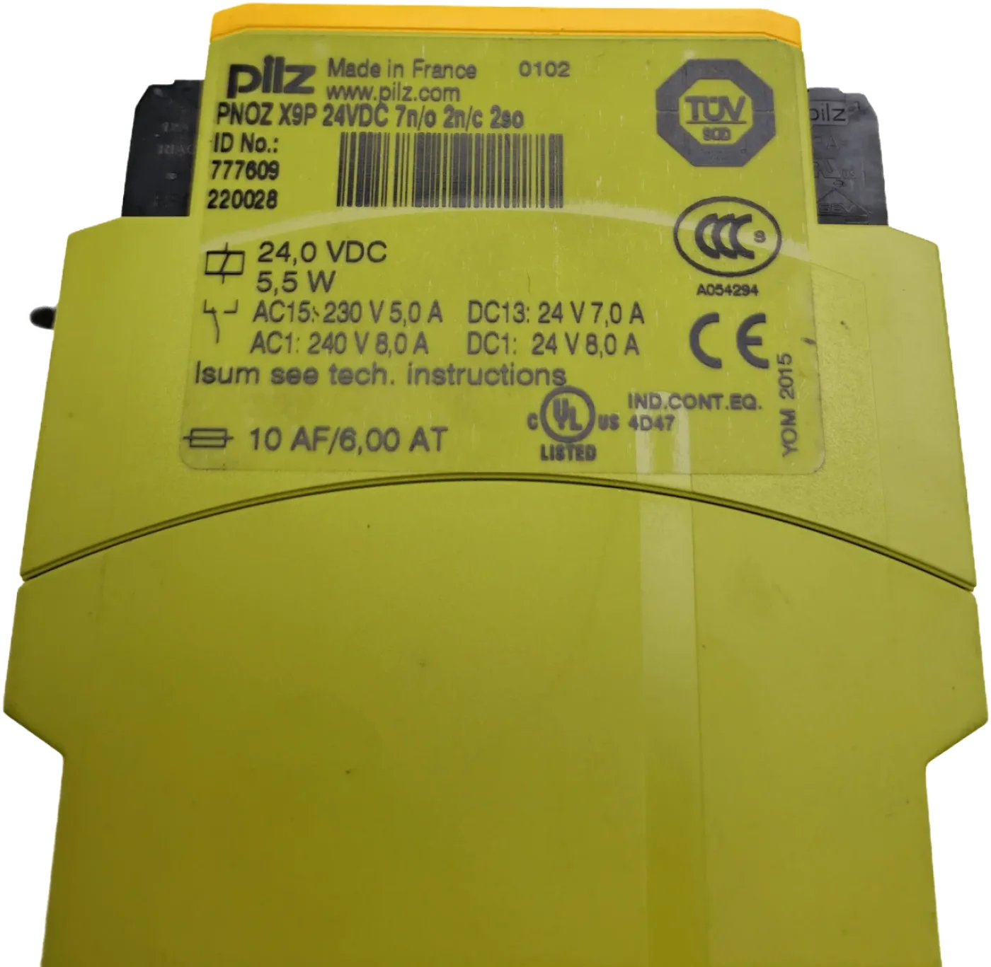 Pilz Sicherheitsschaltgerät PNOZ X9P 24VDC 7n/o 2n/c 2so - 4