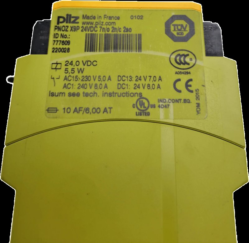 Pilz Sicherheitsschaltgerät PNOZ X9P 24VDC 7n/o 2n/c 2so