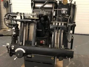 Heidelberg Varimatrix 105C die cutting machine