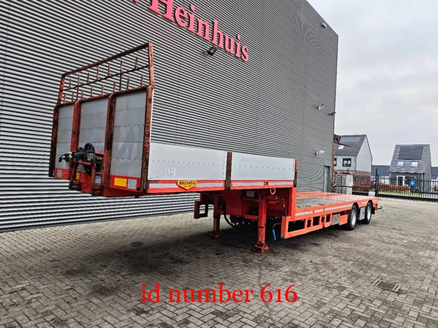 Broshuis E2485 3.8 Meter Extandable! - 3