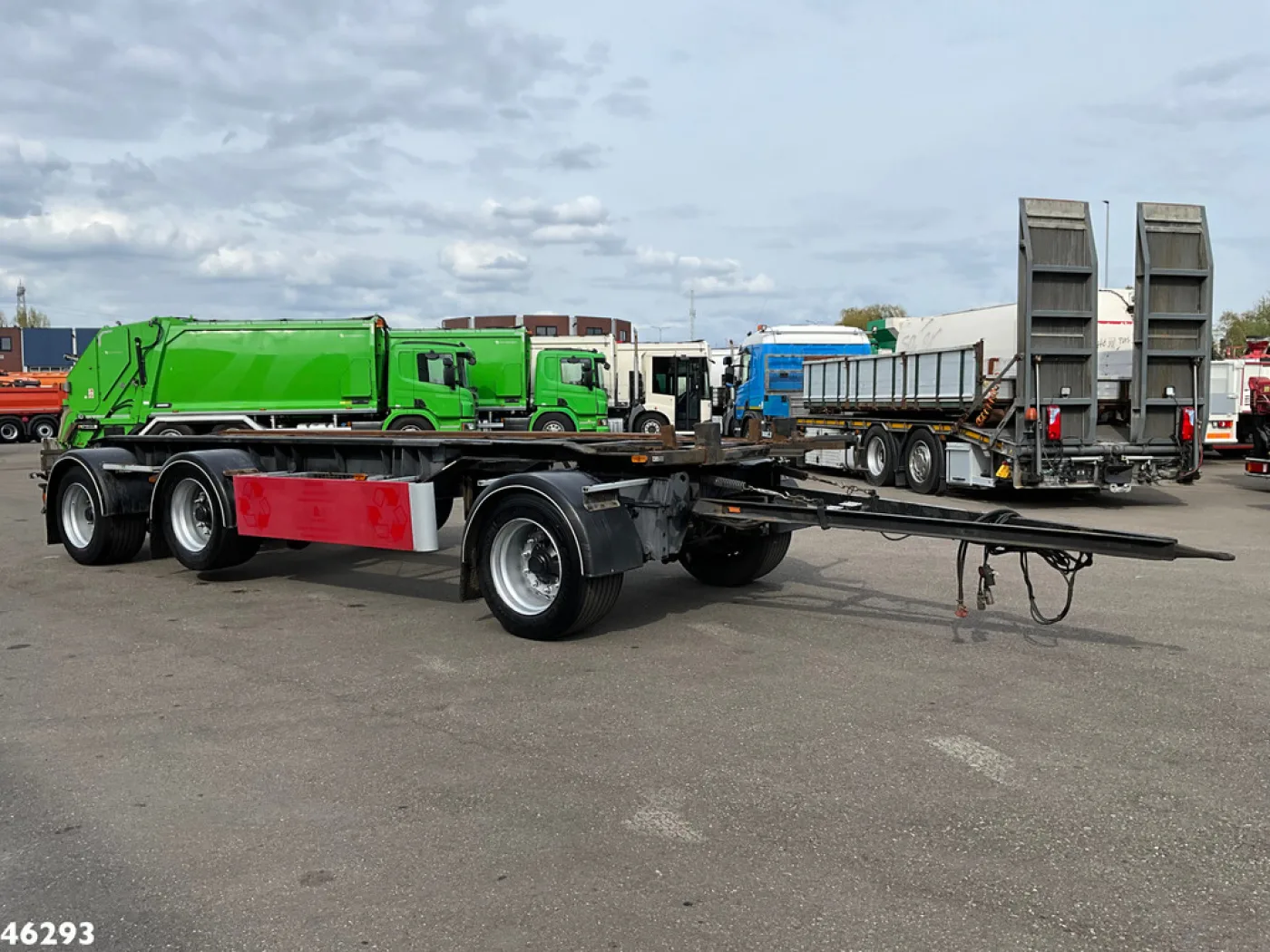 Van Hool 3-assige containeraanhangwagen - 6