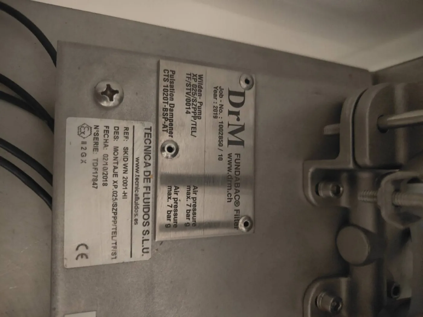 DrM - Dr Müller AG TSD Laboratory Pressure Filter – 0,012 m² - Miscellaneous filter - 7