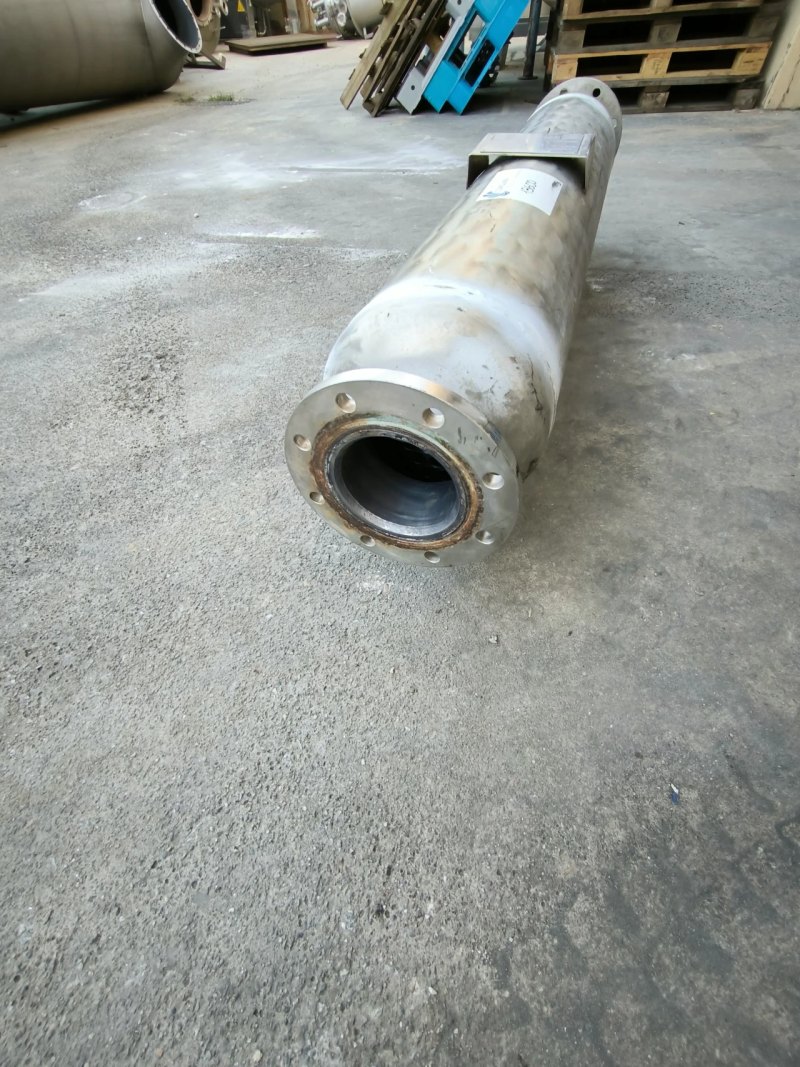 TUBULAR HEAT EXCHANGER MCS 5 M2 IN STAINLESS STEEL