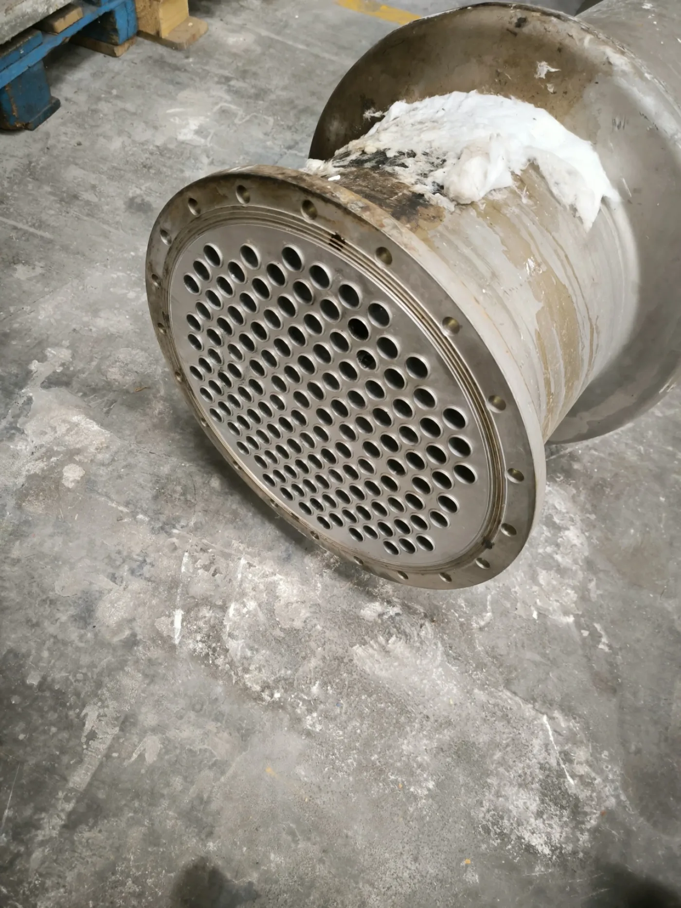 STAINLESS STEEL TUBULAR EXCHANGER 9 m2 - 2