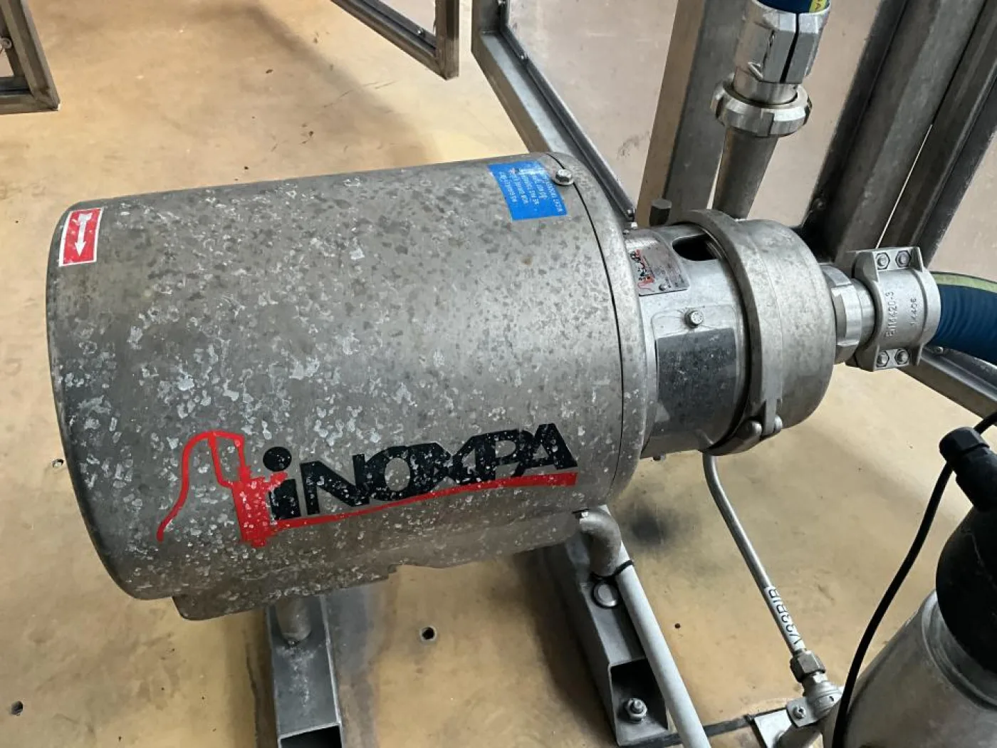 2014 Inoxpa Inoxpa HCP 40-150 Stainless Steel Contact Parts Centrifugal Pump - Line 7 - 2