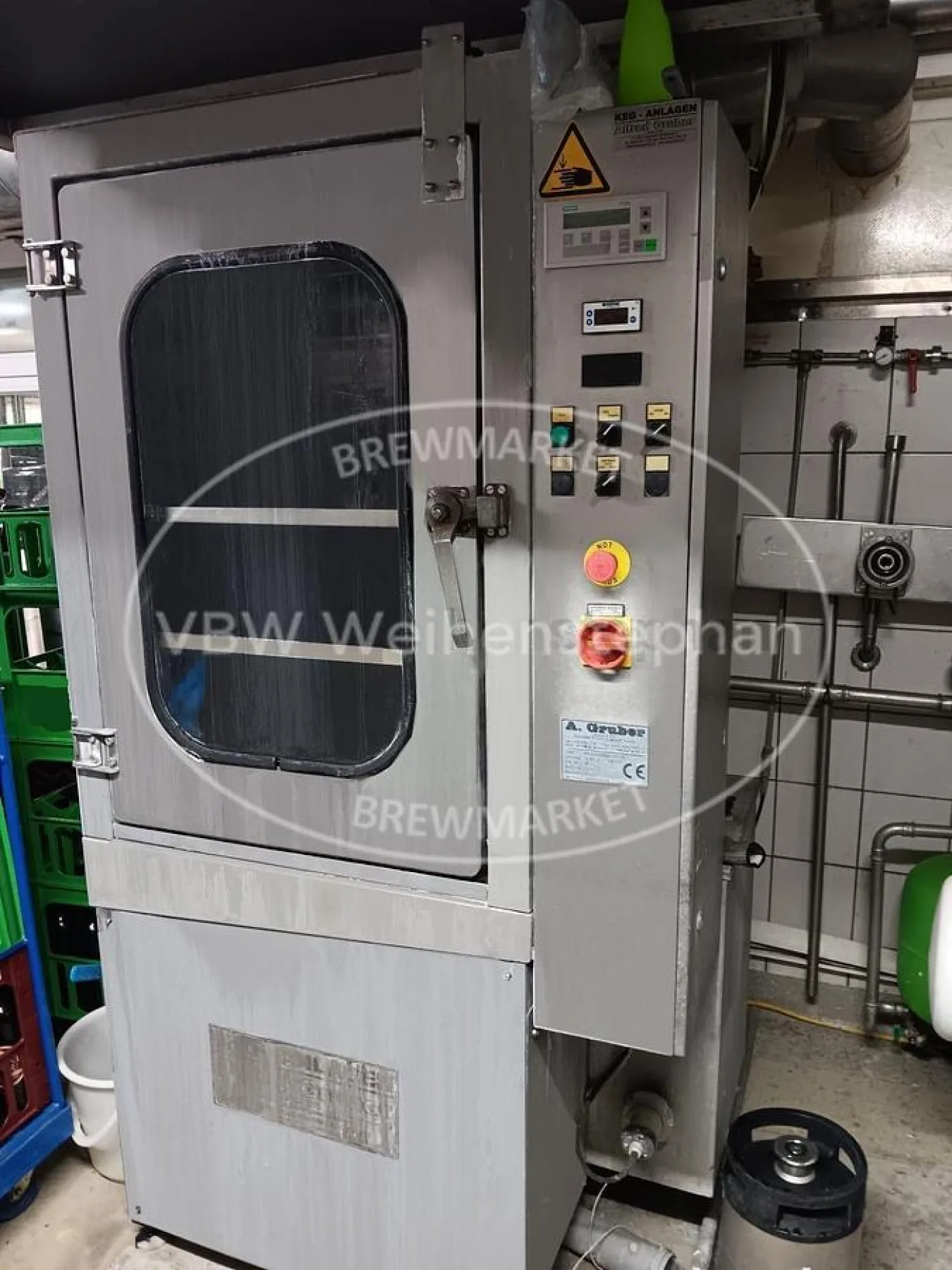 KEG outside washer / bottle washing machine - 1