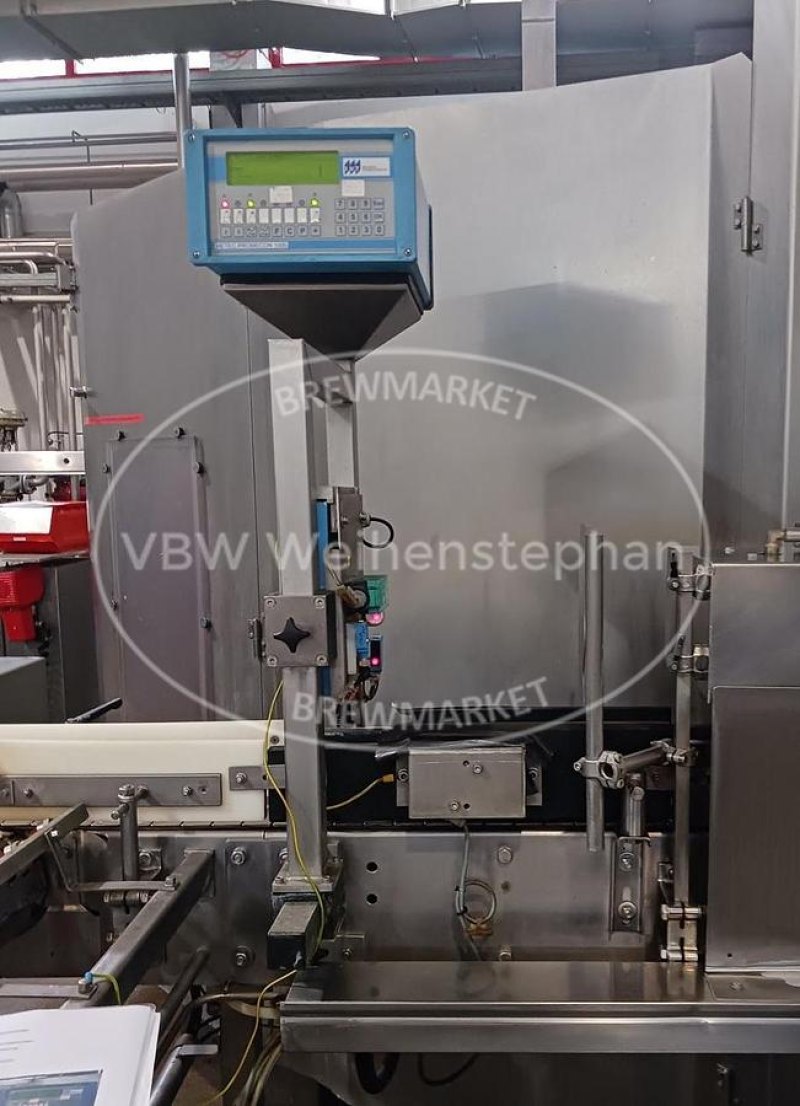 Fill level inspection for bottles