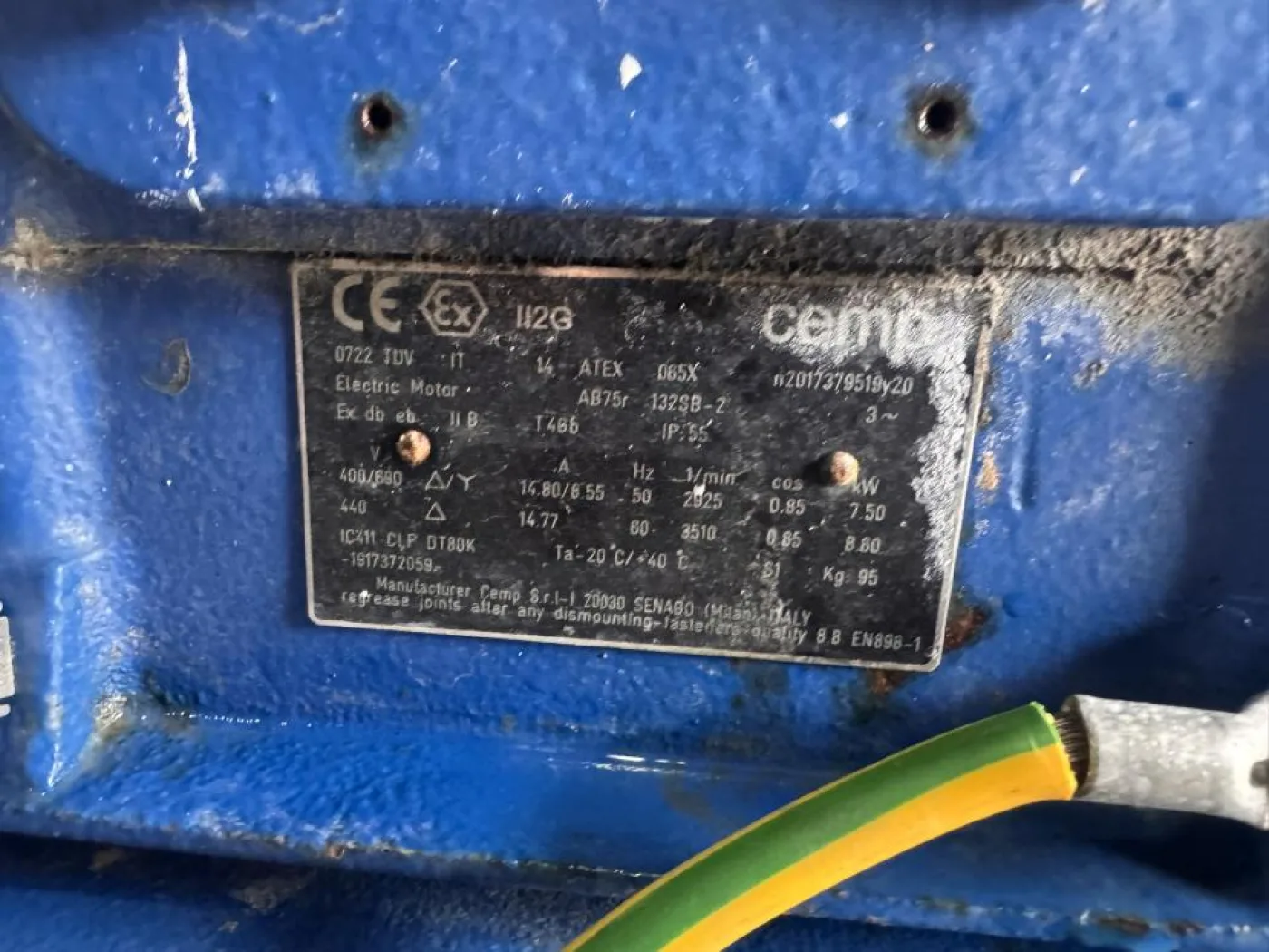 2020 AKAY Industries Centrifugal process pump with electric motor - 2