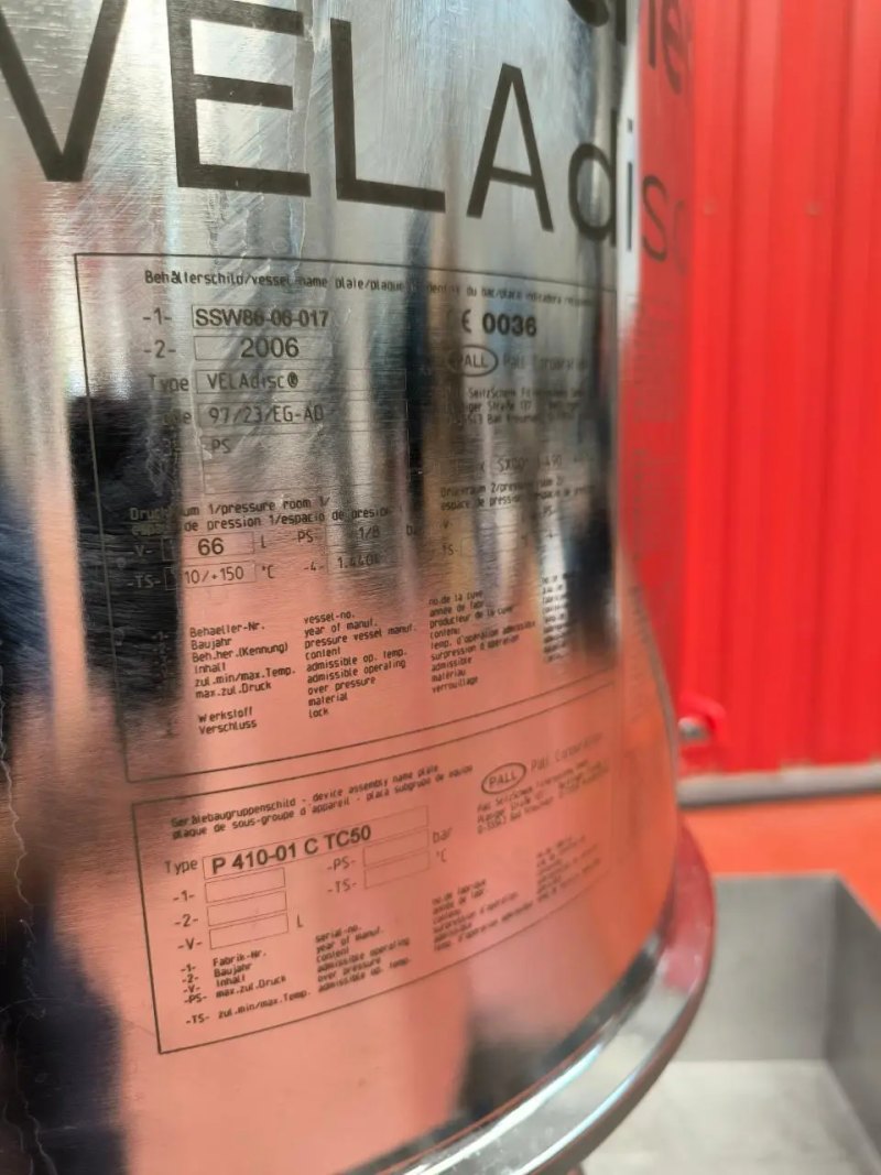 SEITZSCHENK VELADISC HOUSING FILTER 66 LITERS