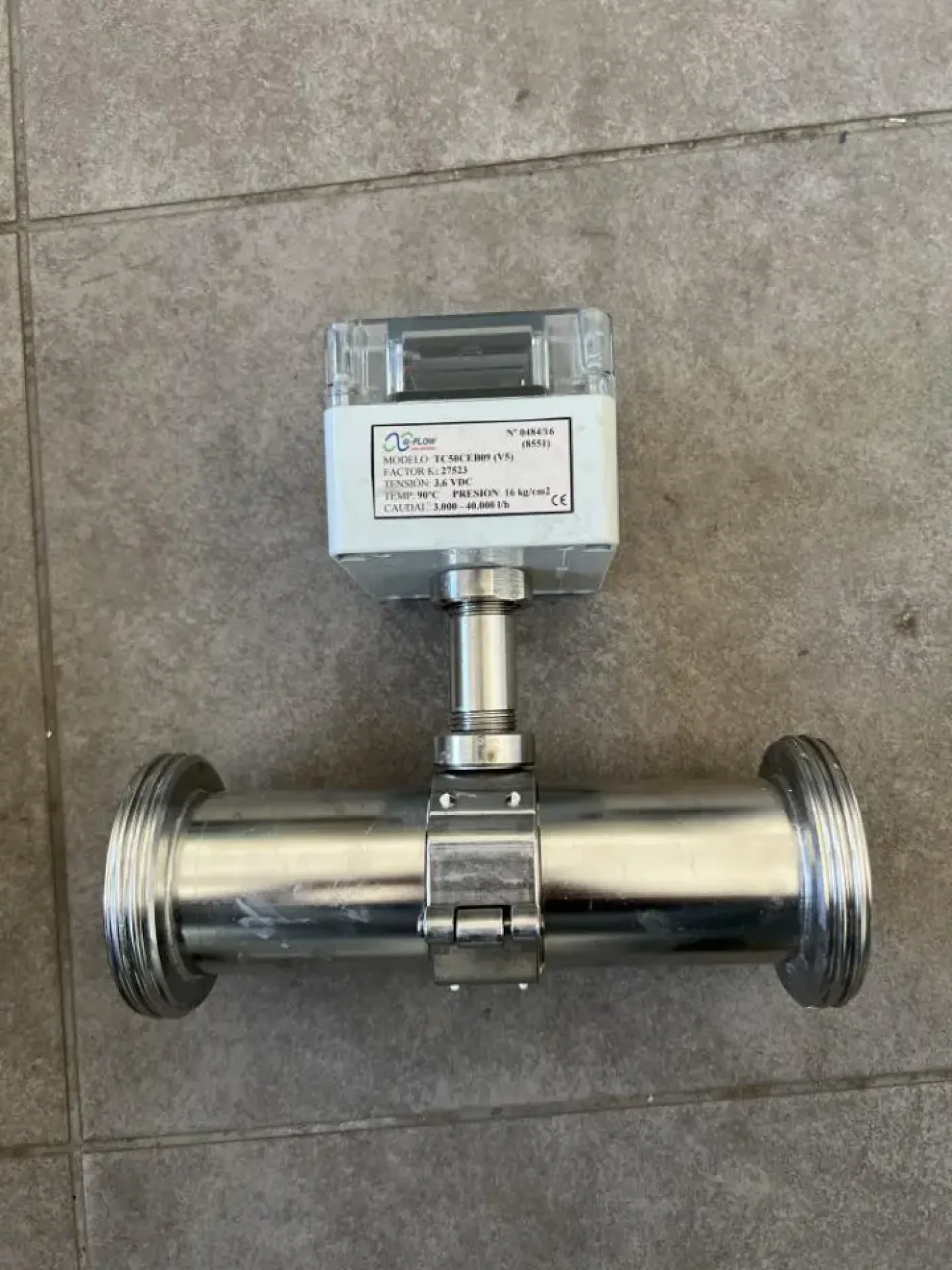 G-FLOW TC50-CEB09 TURBINE FLOWMETER - 1