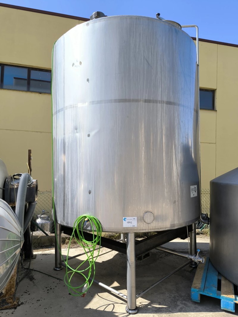 STAINLESS STEEL TANK 10.000 LITRES