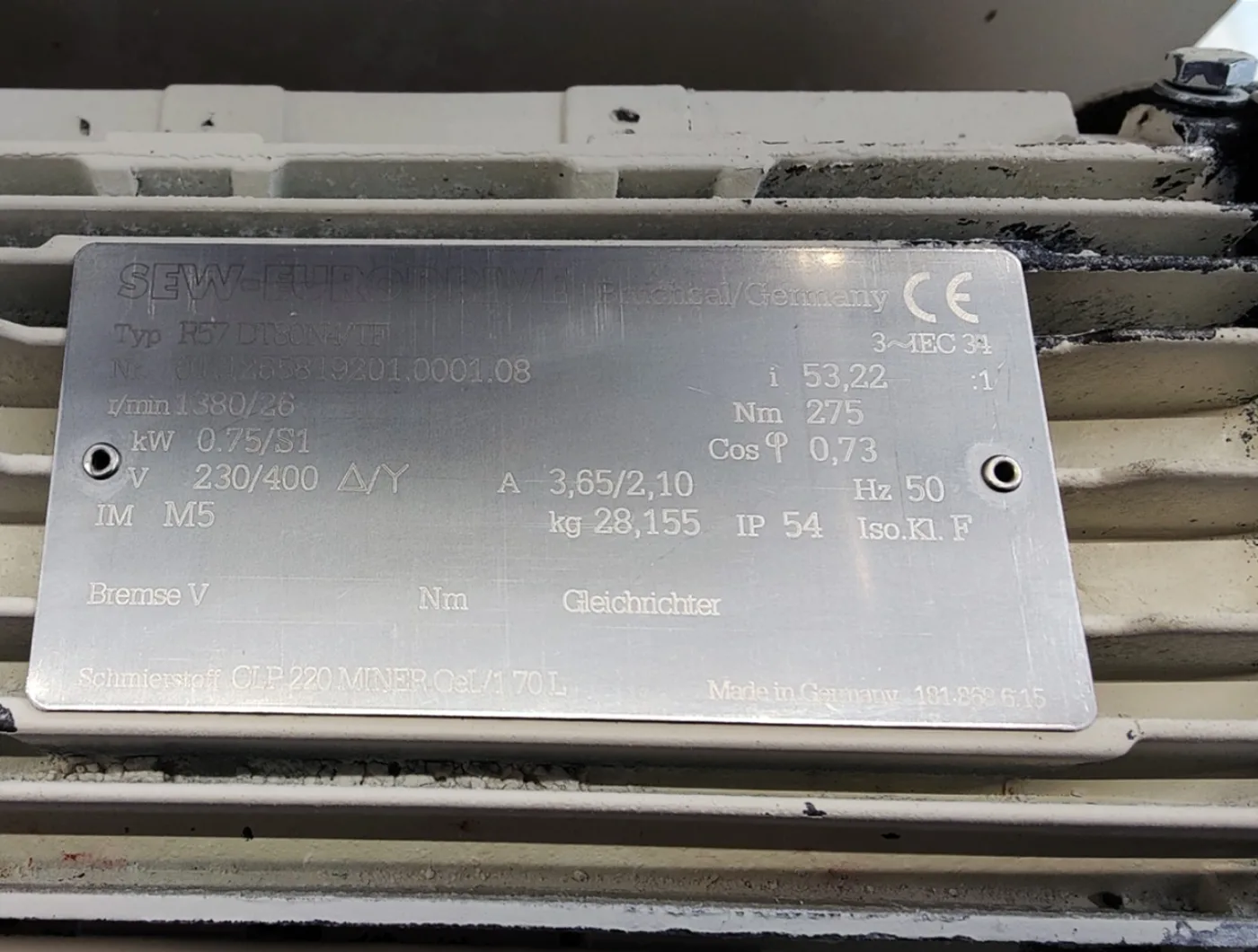 Motan D6320/21.6CC - Rotating valve - 4
