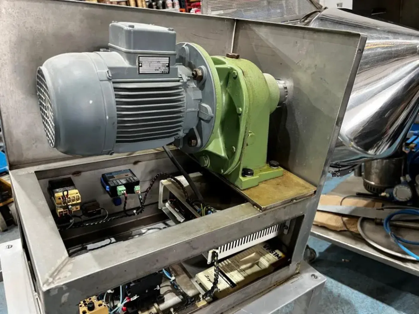 USED GLATT LABORTECNIC STAINLESS STEEL BICONO MIXER 30 LITERS - 7