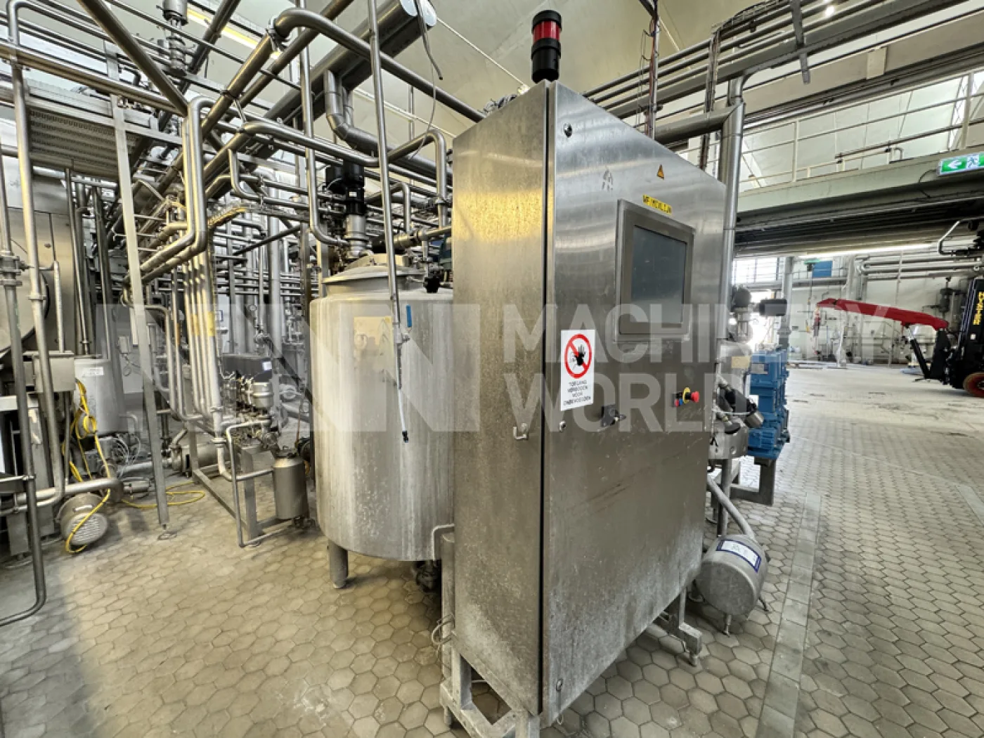 APV SPX Butter Inline Mixing Blending System with Buttermilk Pasteuriser for Flavoured & Buttermilk Blended Butter - 2
