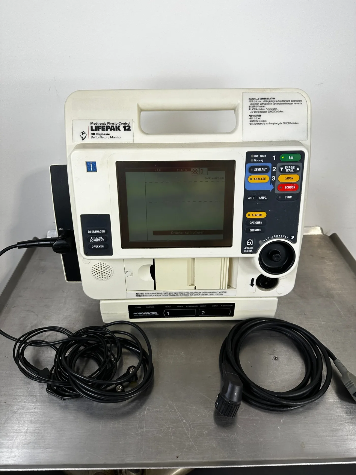 Physio Control Lifepak 12 Defibrillator - 1