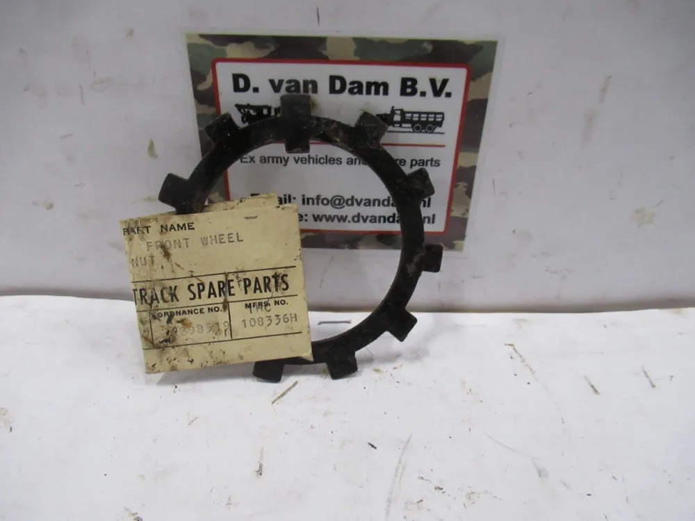 Borgplaat voorwiellager International Halftrack G147