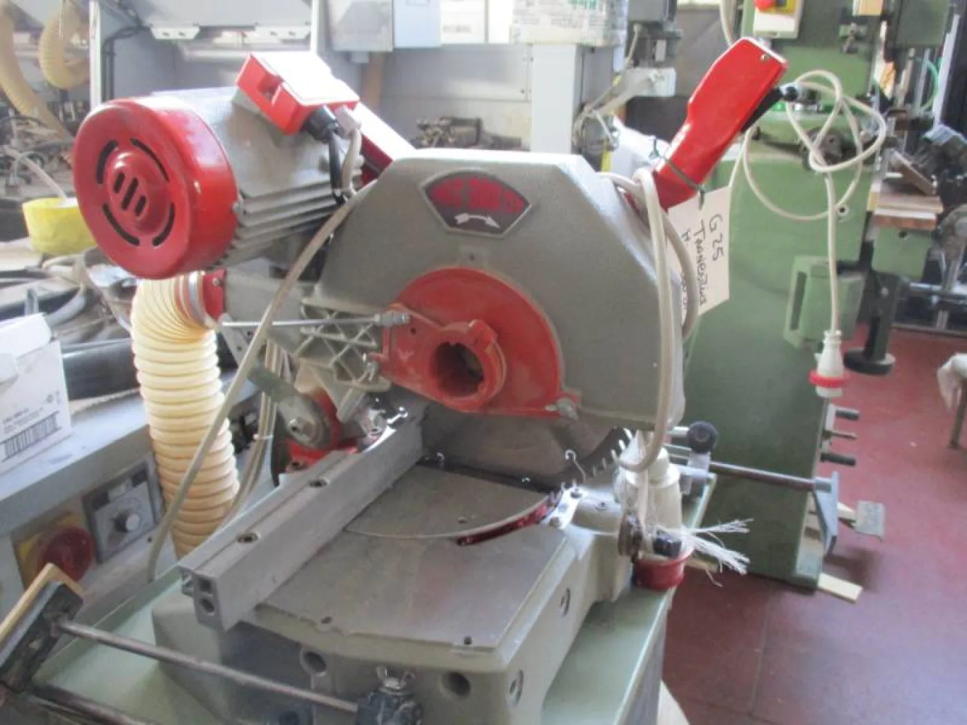 TRONCATRICE OMGA MOD. MEC300ST CON BASAMENTO - 6