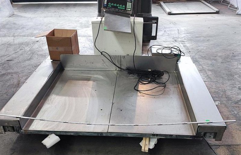 Mettler Toledo Bodenwaage KN1500G-4 bis 1500 Kg mit ID7xx Waage