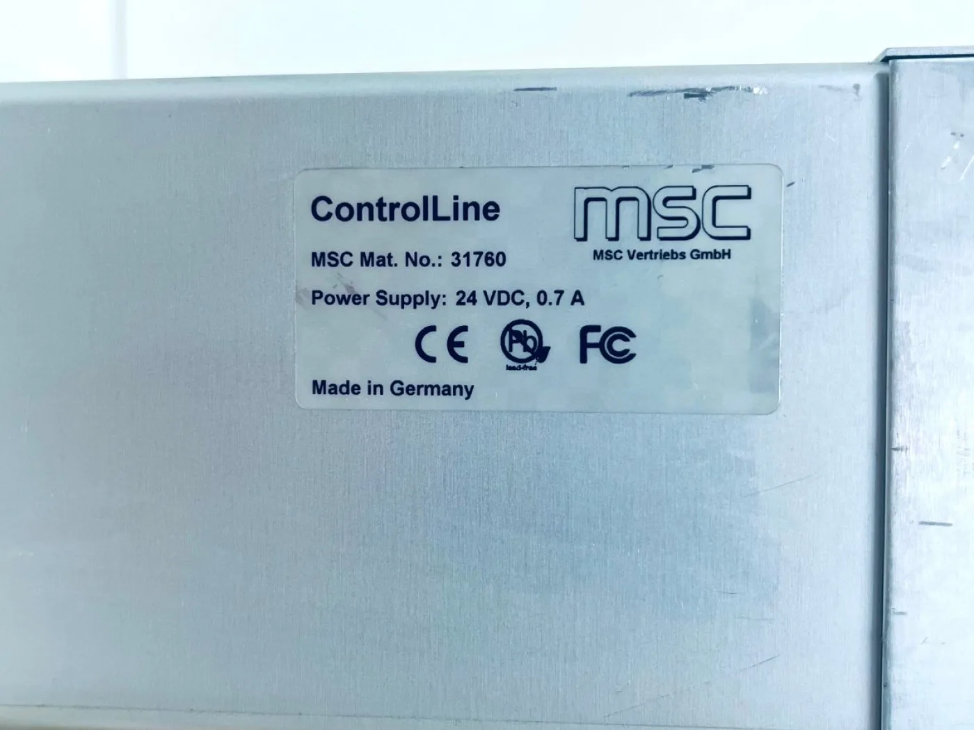 Trumpf ControlLine MSC 31760 Sensor Control - 4