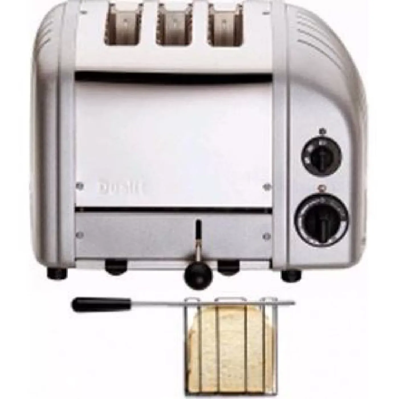 Dualit 2 + 1 Combi Vario 3 Slice Toaster Metallic Silver 31210 - islandcatering - 1