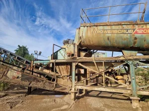 2005 Powerscreen Powerscrub 120R Log Washer