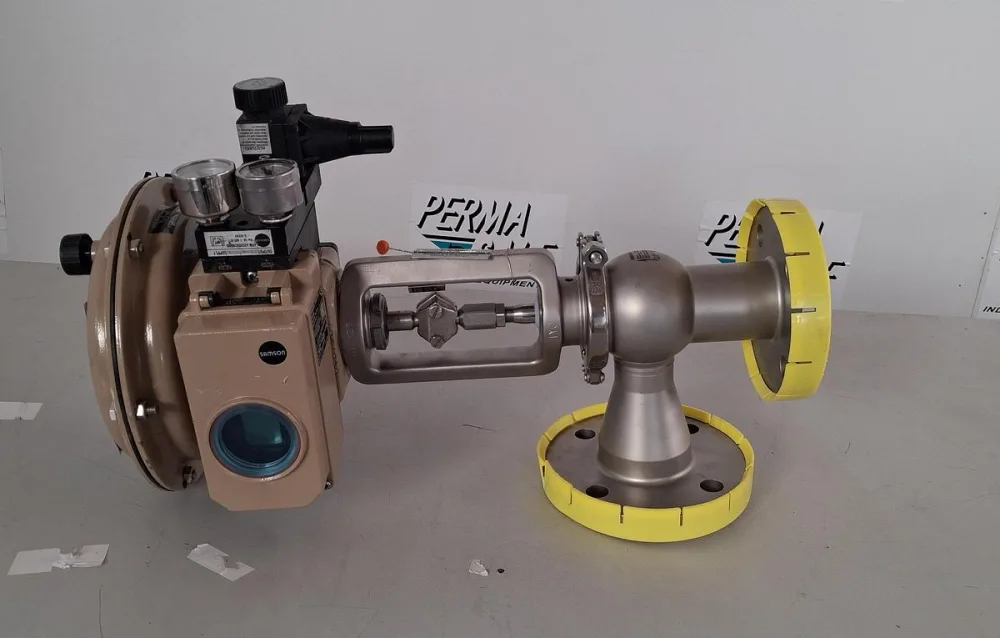 SAMSON 3277 Pneumatic Globe Control Valve with TROVIS 3730-1 Positioner