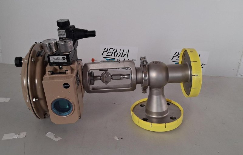 SAMSON 3277 Pneumatic Globe Control Valve with TROVIS 3730-1 Positioner