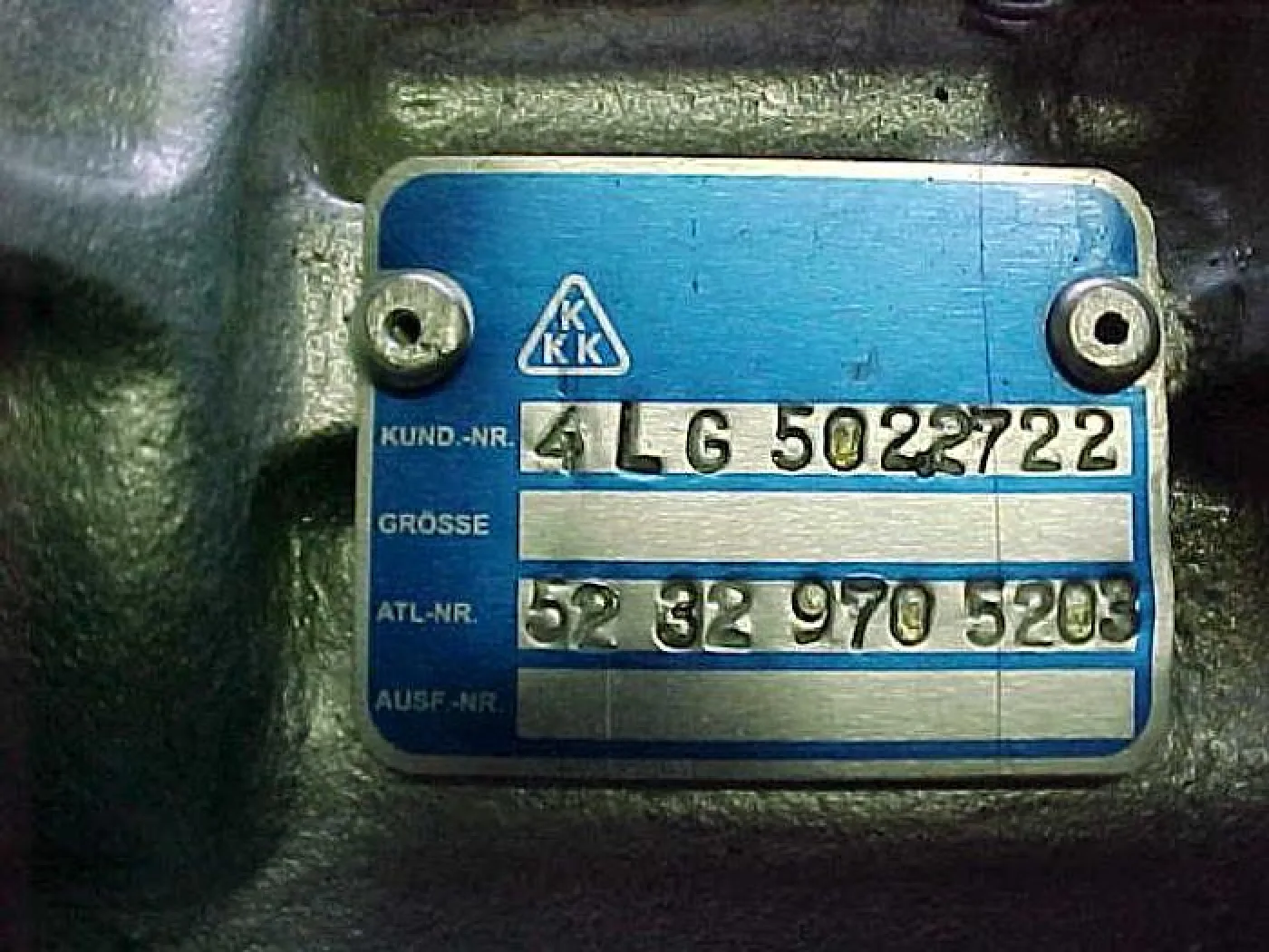 KKK 4LG-502/27.22 - 4