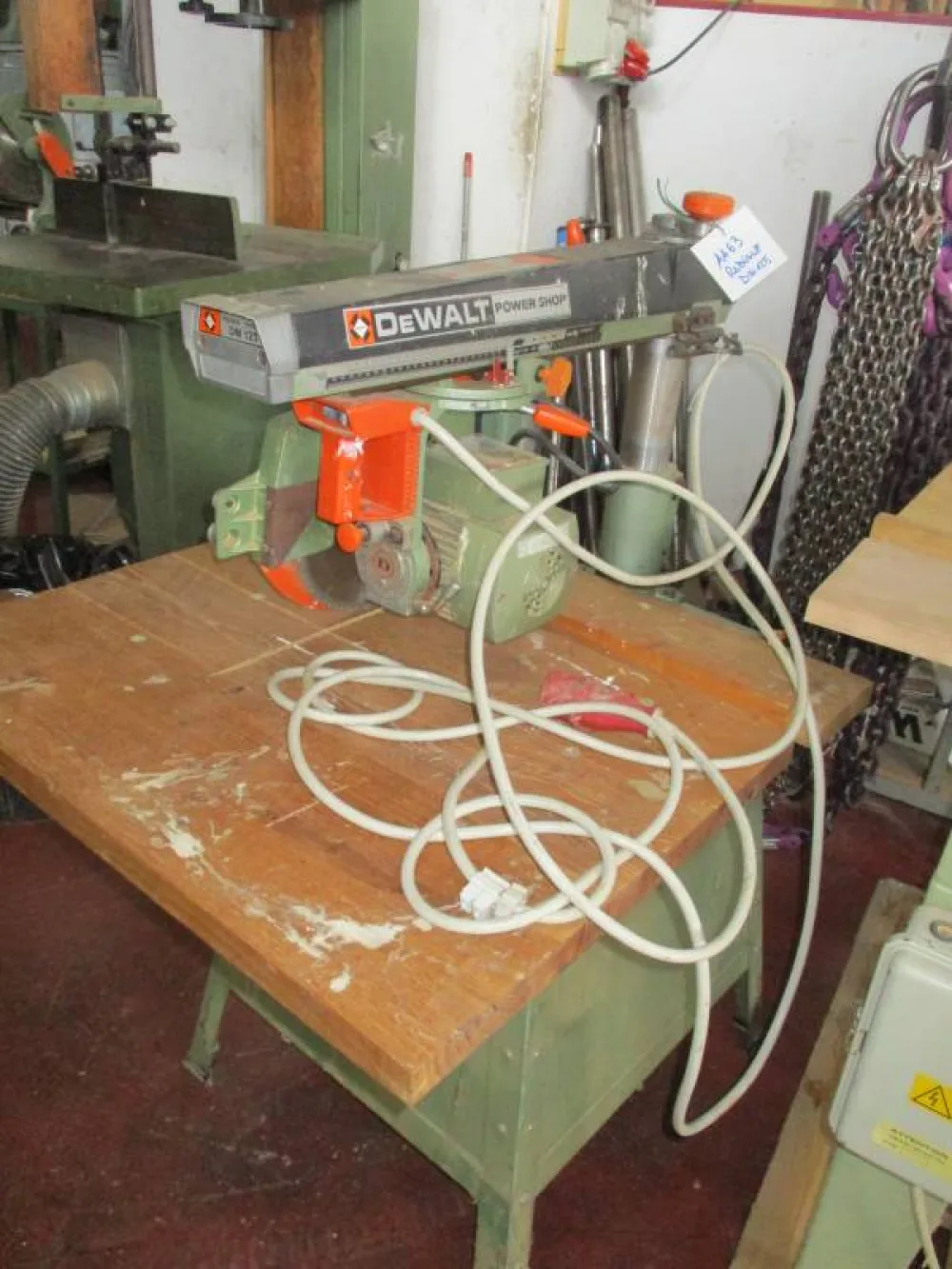 RADIALE DEWALT MOD. DW125