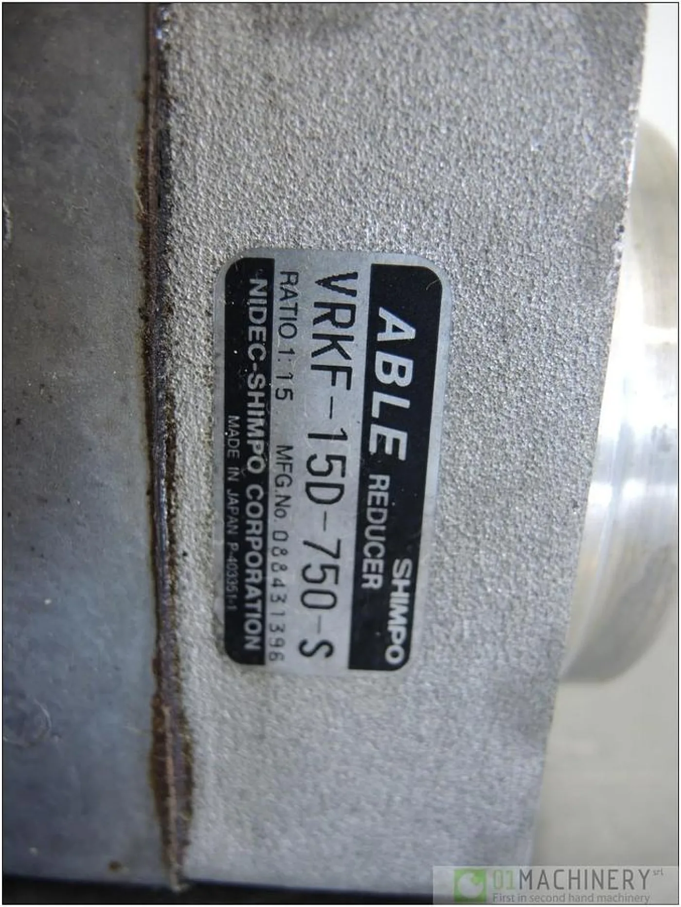 2010 PANASONIC MSMA082A1E + REDUCER AI2162 - 7