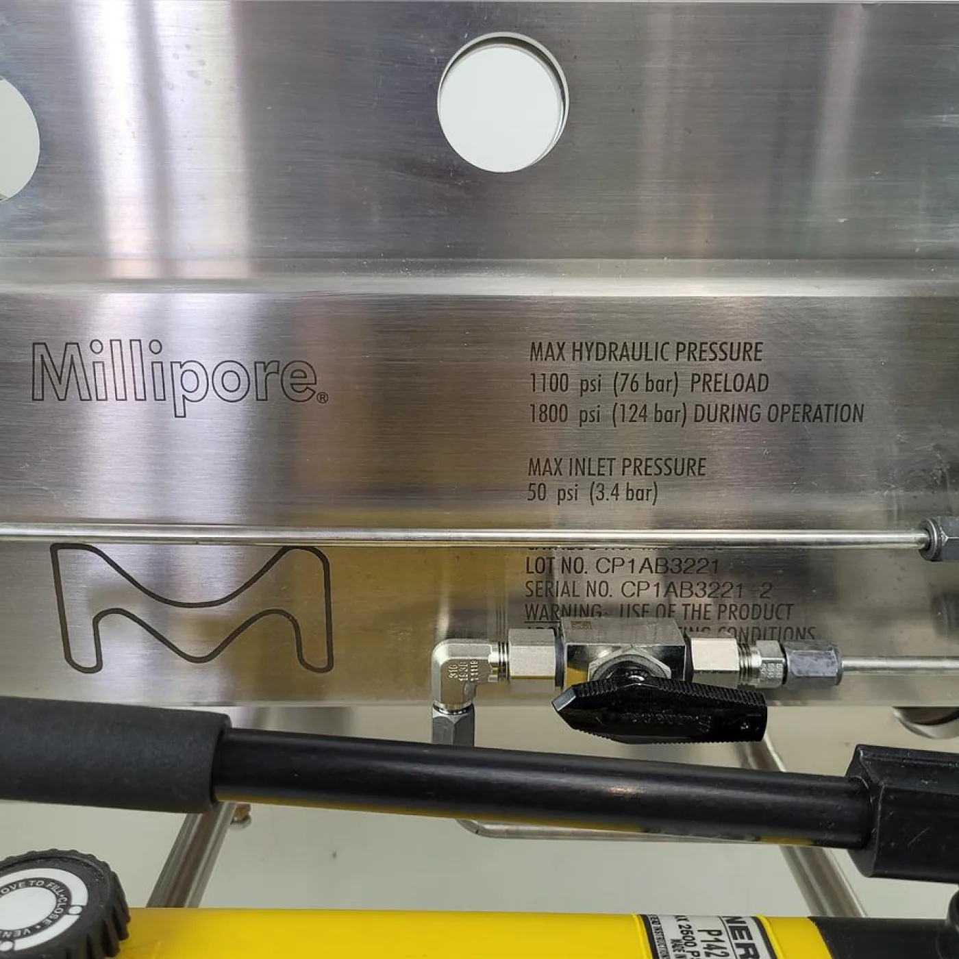 Millipore MpodPilot Enerpac Filtration System - 5