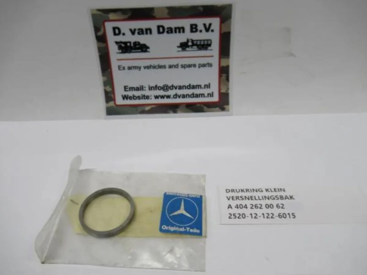 Drukring klein versnellingsbak - 2