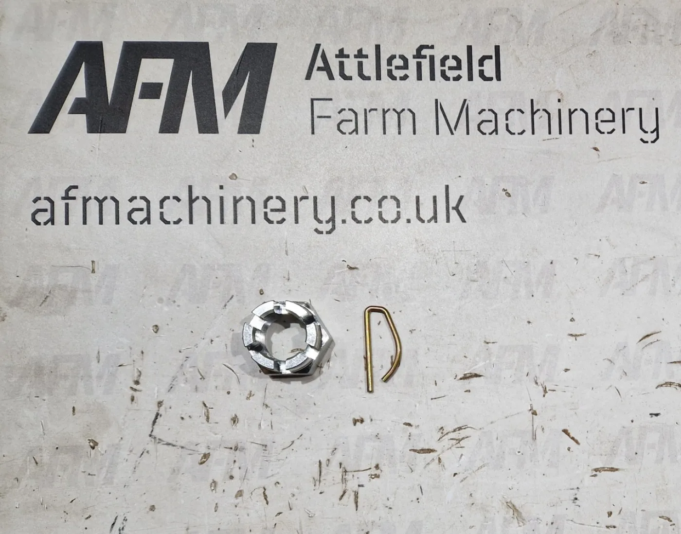 Spearhead Wheel Bearing Castle Nut & Pin - 6770583 - 1