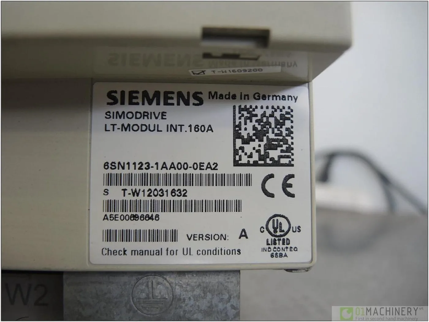 SIEMENS 6SN1123-1AA00-1EA2 AI3165 - 3