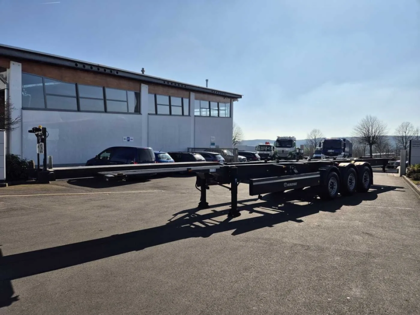 Krone SD Container, BPW-Achsen Liftachse mitte - 7