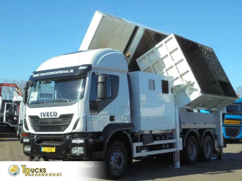 Iveco Trakker 450 + Euro 5 + Zandzuiger + Manual + 6x4 + Remote